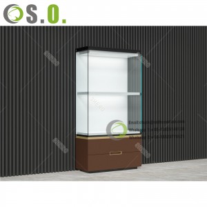 Wholesale Glass Jewelry Display Showcases Cabinet for Shopping Mall