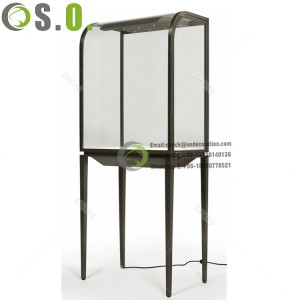 Factory Direct Sale Classic Fully Vision Museum Display Case Lockable Showcace