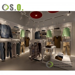 Boutique Mens Clothing Store Clothing Store Display Furniture Custom