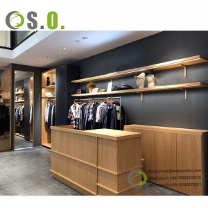 Retail Fixtures Clothes Shop Display Men Clothing Store Interior Design Clothing Rack Retail Store With Garment Shop