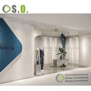 Shopping Mall Units Clothing Store Decor Display Design