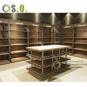Customized Supermarket Furniture Layout Decoration Interior Design Supermarket Shelf