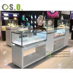 Modern Design Jewelry Display Kiosk Jewelry Kiosk Showcase Jewelry Kiosk In Mall