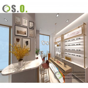 Eyewear Retail Store Showcase Equipment Optical Display Cabinets Furniture Optical Shop Interior Decoration Design