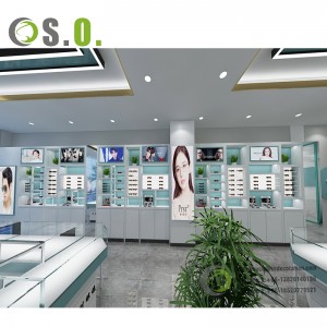 Top Eyewear Displays Showcase Counter Optical Shop Furniture Showroom Sunglasses Showcase