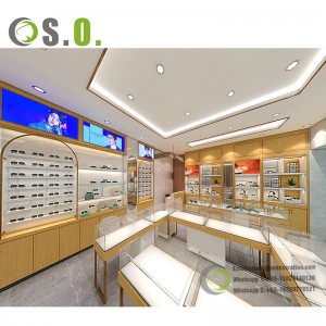 Hot Modern Optical Eyewear Shop Fittings Decoration Watch Display Most Professional Watch Store Display Cabinet Furniture