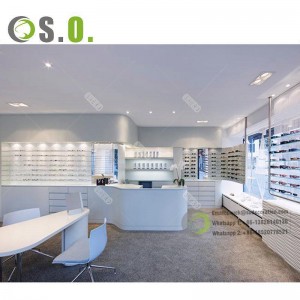 Eyewear Showcase Equipment Optical Display Cabinets Furniture Optical Shop Interior Decoration Design