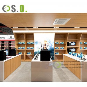 Electronics Store Display Decoration Simple Shop Interior Design For Cell Phone Accessories Mobile Phone Shop Design