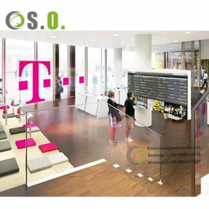 Phone Store Decoration Cell Phone Accessory Display Mobile Shop Interior Design