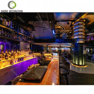 Customized Restaurant Furniture Restaurant Bar Counter For Restaurants Decoration