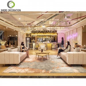 High End Restaurant Bar Counter Design Custom Easy Clean Restaurant Furniture Set