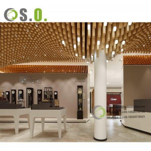 Modern Shopping Mall Boutique Free Standing Glass Gold Watch Shop Jewelry Shop Design Jewelry Display Counter With Drawer