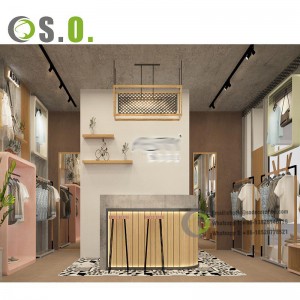 Baby Clothing Showroom Design Kids Clothes Shop Decoration