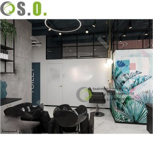 Luxury Designed Barbershop Beauty Salon Furniture And Beauty Mirror Beauty Equipment Salon Furniture And Nail Table
