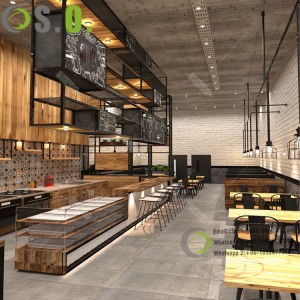 modern stylish drink bar counter coffee shop furniture for restaurants or coffee shop customized