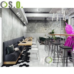 factory direct advanced cafe chair furniture customized for food and beverage stores