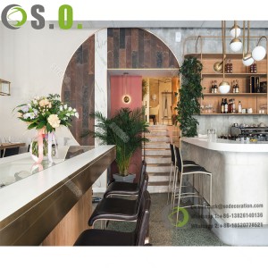 High quality cafe bar coffee shop furniture set