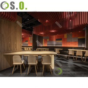 High-End Style Fashionable Coffee Food Restaurant Store Furniture