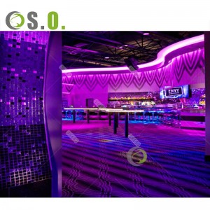 Night club hookah lounge furniture bar cafe booth pu leather night club sofa, pub bar chair and table counter set