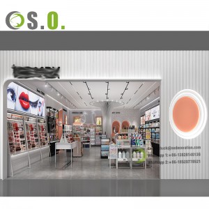 Cosmetic Shop Decoration Make Up Store Display