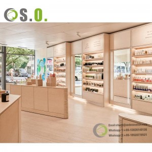 New Design Professional Store Furniture Makeup Loreal Cosmetic Cosmetic Shop Design