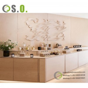 Cosmetic Store Shelf Rack For Store Cosmetic Display Shop Interior Design