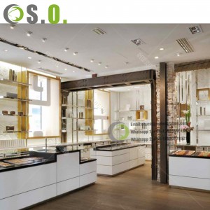 High End Customized Bakery Shop Display Glass Bar Counter Cake Stand Bread Wood Display Cabinet Shelf Showcase