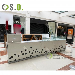 Advanced drink kiosk coffee table for food and beverage shop factory direct sales