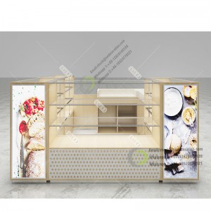 Factory directly customized indoor coffee kiosk design for shopping mall