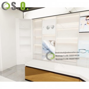 Sunglasses Shop Design Optical Showroom Furniture display