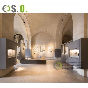 Excellent Quality Museum Glass Display Showcase for Museum Equipment