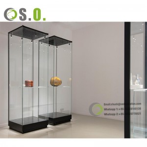 New Design Minimalist Museum Display Cabinet