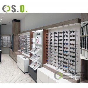Eyewear Store Fixture Design Trendy Eyeglass Display Rack