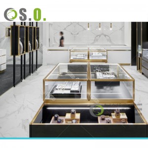 Watch store display showcase glass display cabinet guangzhou shero display cabinet and showcase for jewelry shop