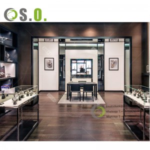 OEM ODM luxury jewelry shop decoration jewelry shop interior design