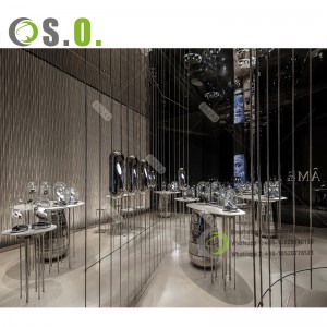 Jewelry Store Furniture Interior Design jewelry Counter Design Luxury Jewelry Shop Display Table Glass Jewelry Showcases Cabinet
