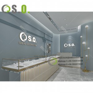 Watch store display showcase glass display cabinet guangzhou shero display cabinet and showcase for jewelry shop