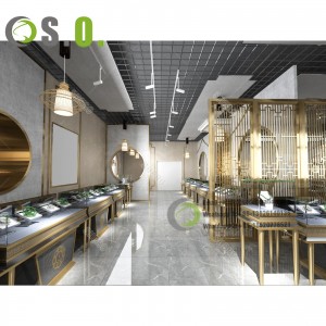 Store Interior Design Luxury Watch Store Fixtures For Shop Decoration Luxury Jewelry Store 