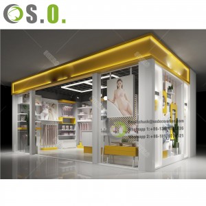 Customized 3D Design Lingerie Store Display Furniture