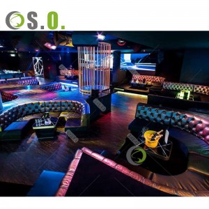 Cool Bar Furniture/ Nightclub/ Ktv/ Night Club/Led Cube Table Wholesale Hookah Lounge Furniture