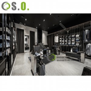 Imaginative High End Clothing Shop Furniture Counter Display
