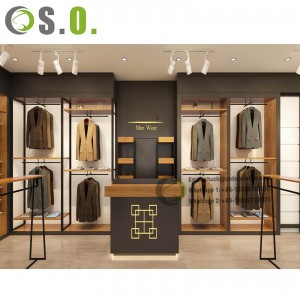 Modern Design Clothes Store Garment Organizer Clothes Closet Cabinet