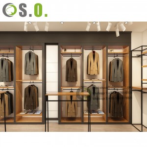 Modern Design Clothes Store Garment Organizer Clothes Closet Cabinet