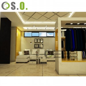 Clothes Shop Interior Design Garment Store Fixture