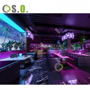 customized night club glow led bar table nightclub tables and chairs Wall Bar Light For Nightclub Hotel