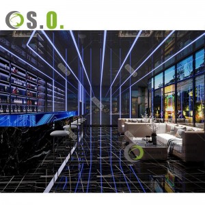 Lounge Bar Night Club Design With Led Light Supplies And Bar Furniture