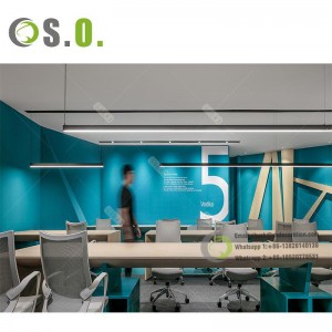 Top Manufacturers OEM Premium Office Furniture Manager Desk Հանրաճանաչ գրասենյակային ժամանակակից փայտե սեղան CEO Գործադիր Գրասեղան