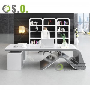 Customized furniture Office Showcase boss office counter