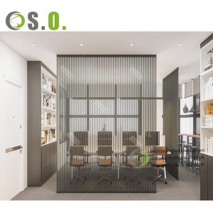 Неодамна Луксузен модерен L Shape Director Manger CEO Boss Office Furniture Solutions Комплет за маса Извршно канцелариско биро