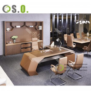 New Design boss table executive office desk office table solid wood computer desks for sale